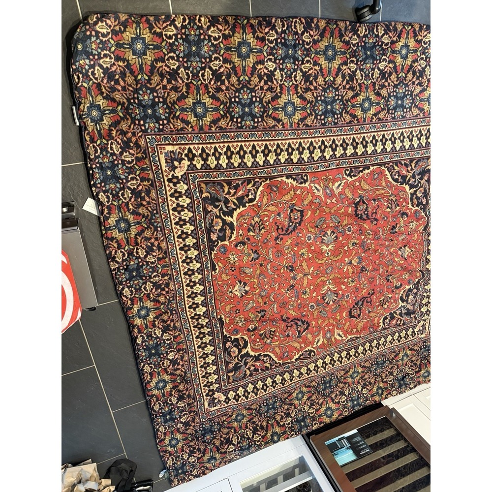 Rare Ralph Lauren Sateen Tapestry Poet Society Full / Queen Comforter. - Picture 3 of 6